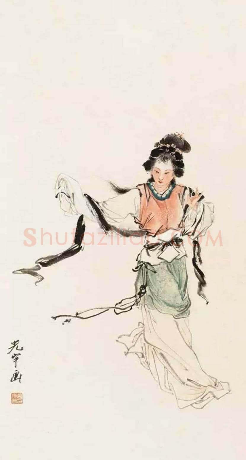 吴光宇人物画作品欣赏 | 书画常识