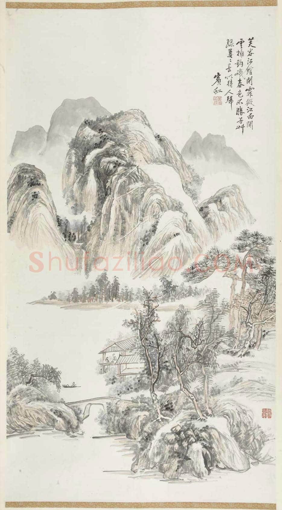 黄宾虹绘画作品欣赏 | 书画讲解