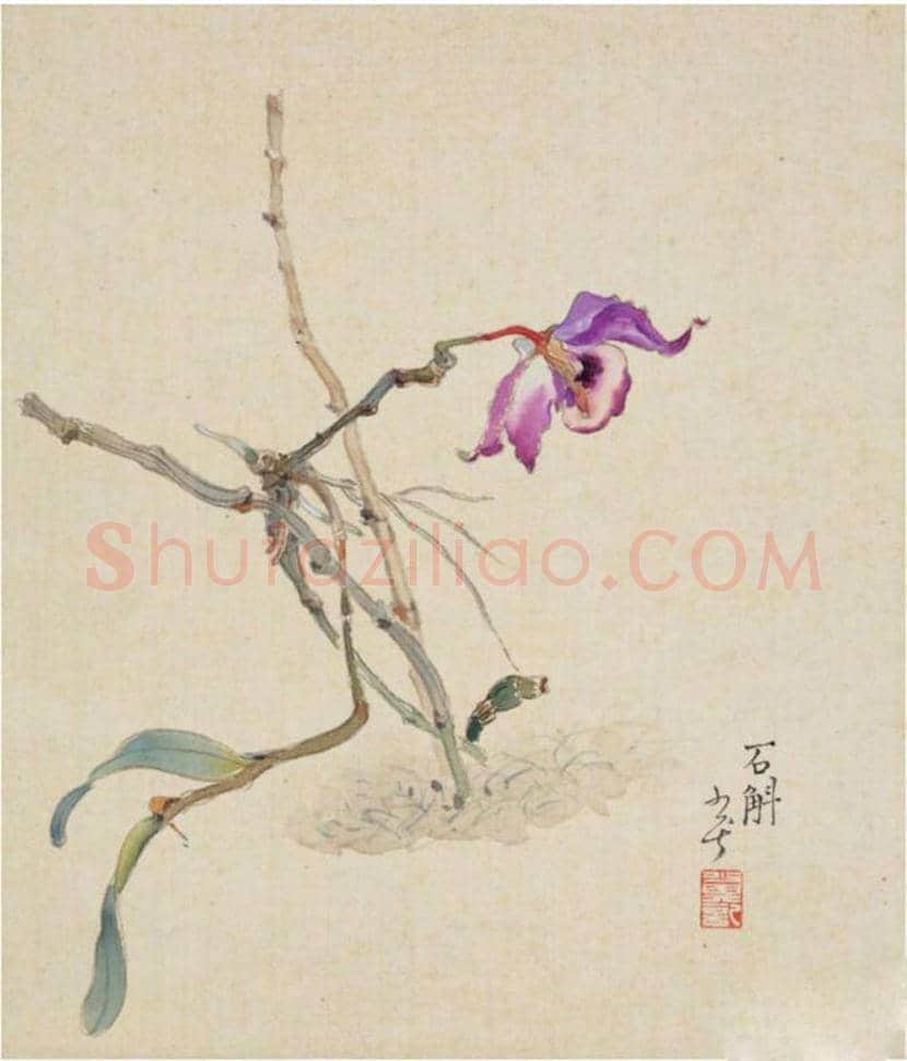 赖少其花鸟画作品欣赏 | 书画学堂