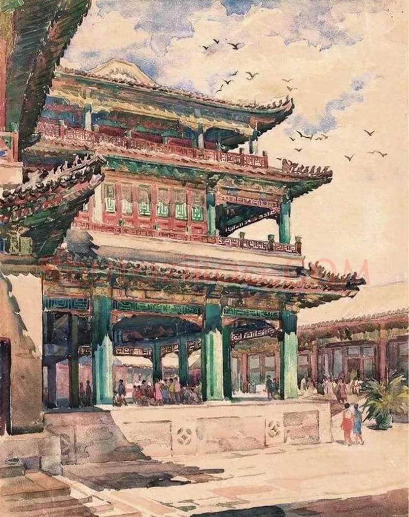 华宜玉水彩作品欣赏 | 书画讲解