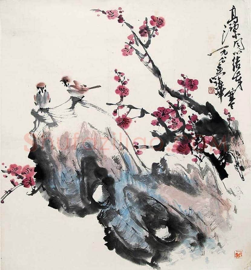 高冠华花鸟画作品欣赏 | 书画常识