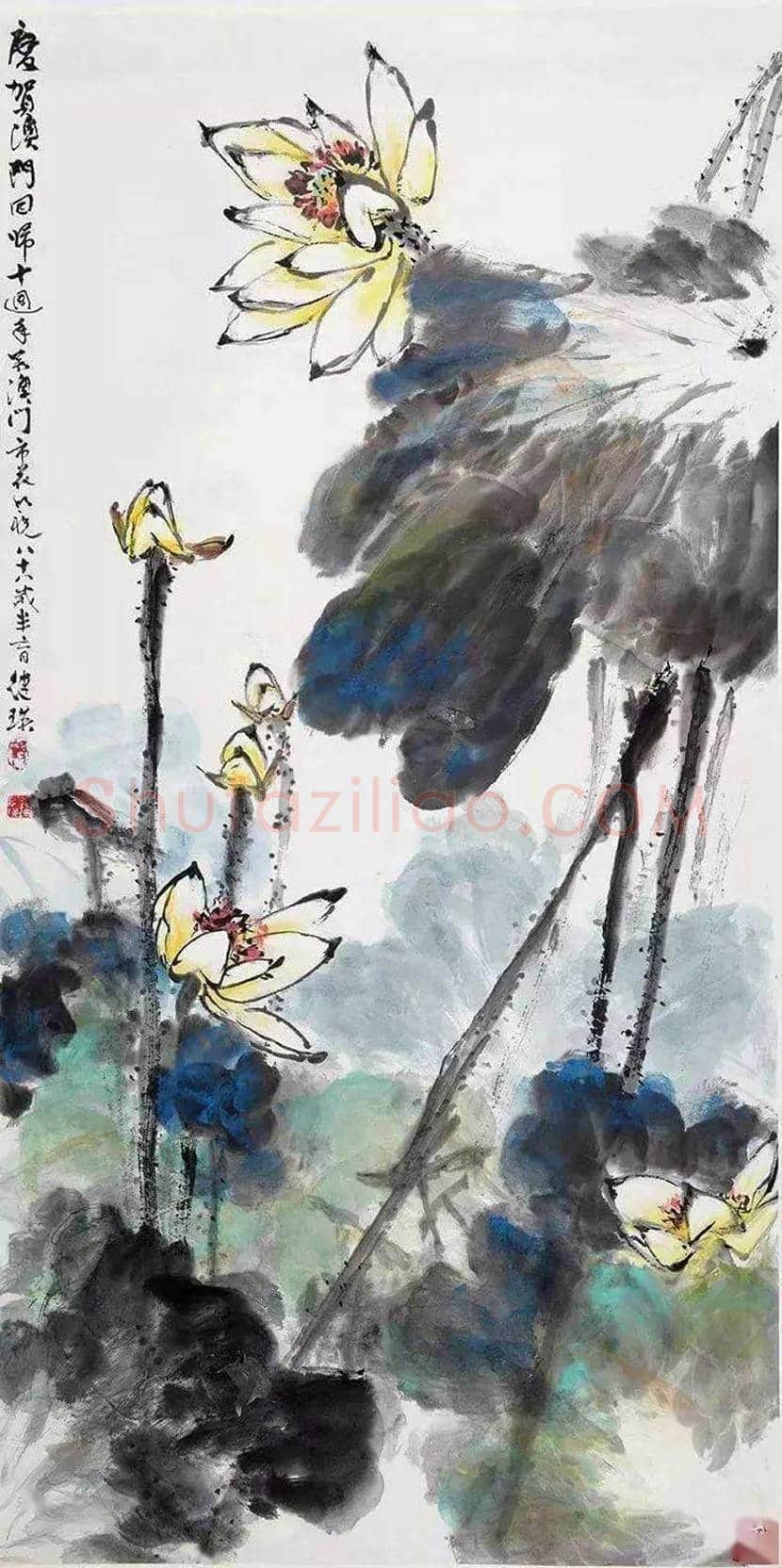 刘继瑛花鸟画欣赏 | 书画知识
