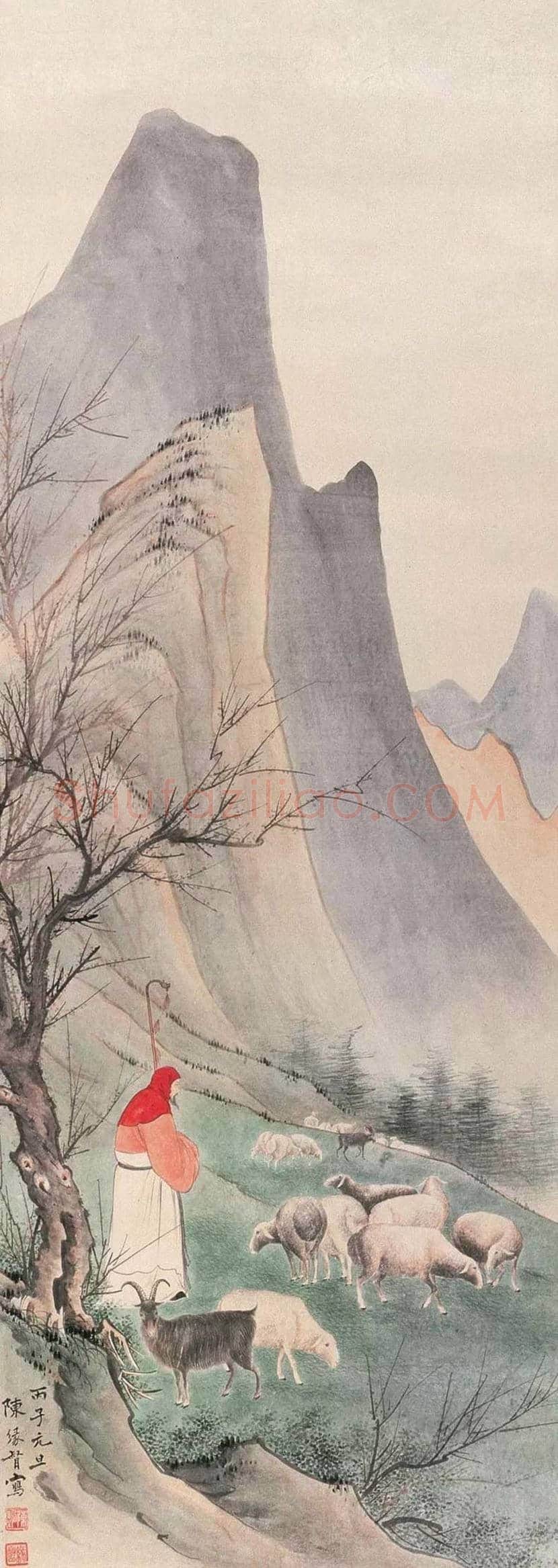 陈缘督简介及作品欣赏 | 书画常识