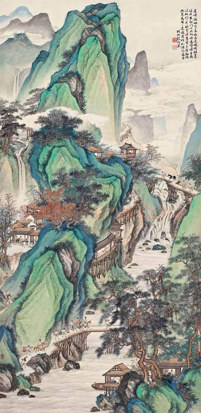 殷梓湘作品欣赏 | 书画科普