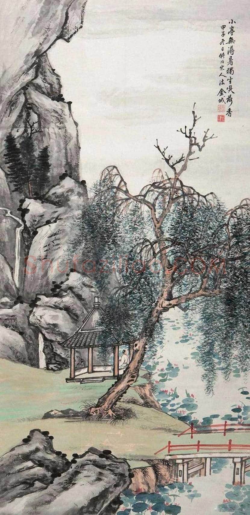 金城国画作品欣赏 | 书画科普