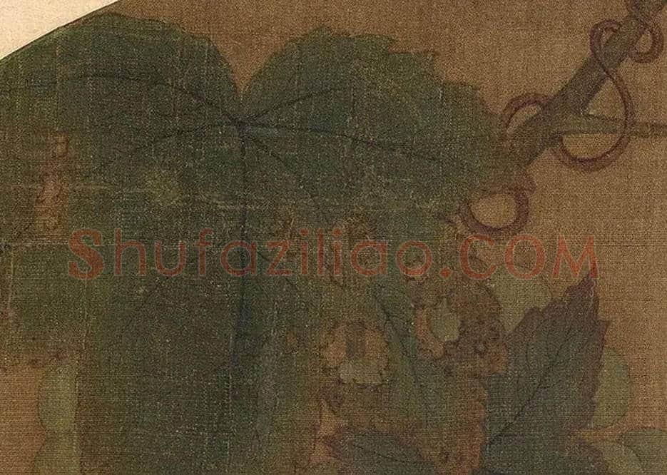 林椿《葡萄草虫图》欣赏 | 书画学堂