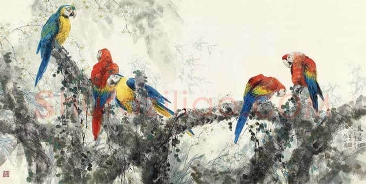 王明明拍卖成交超500万的作品都有那些? | 书画文摘