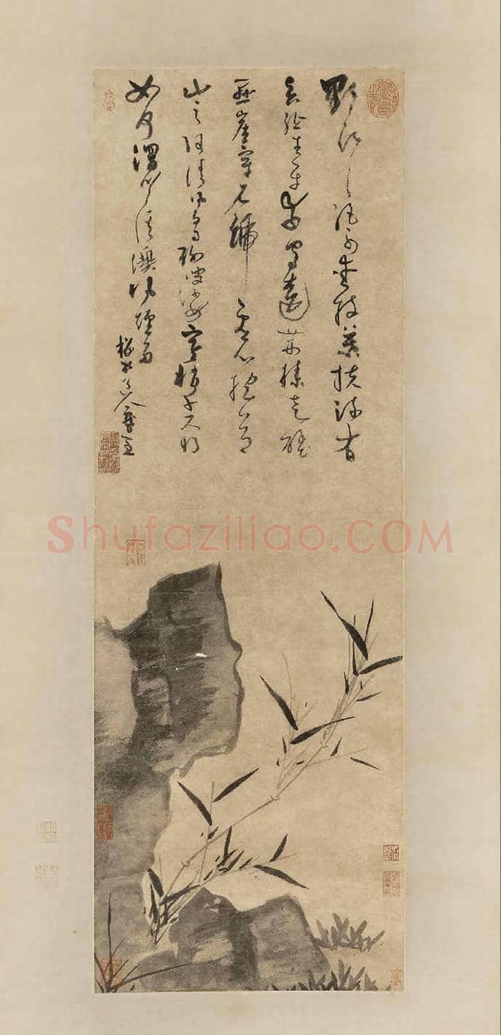 墨竹画拍卖市场精彩频现丨最贵的几幅竹子作品 | 书画讲解