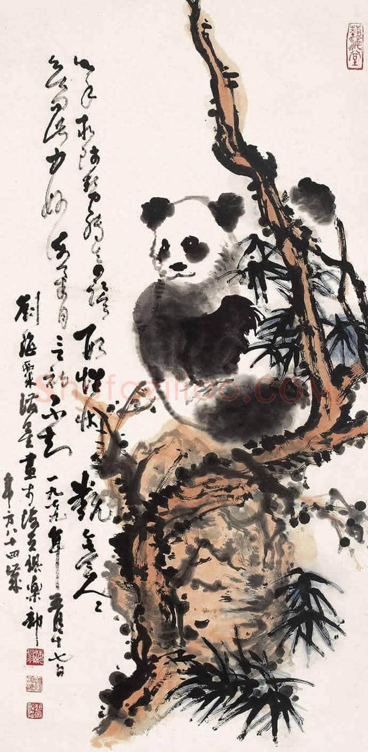 刘海粟花鸟画欣赏 | 书画资料