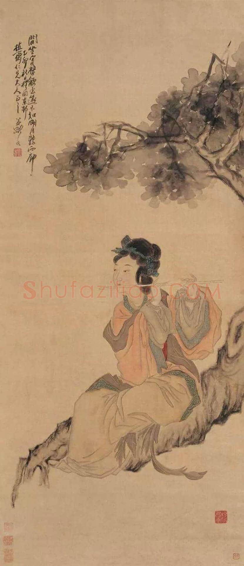 任熊作品欣赏 | 书画科普
