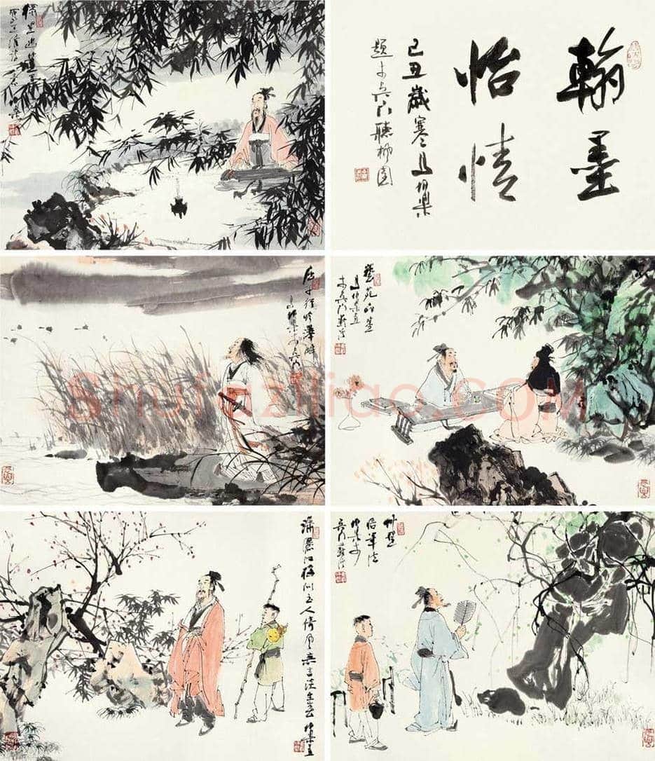 马伯乐作品欣赏 | 书画百科