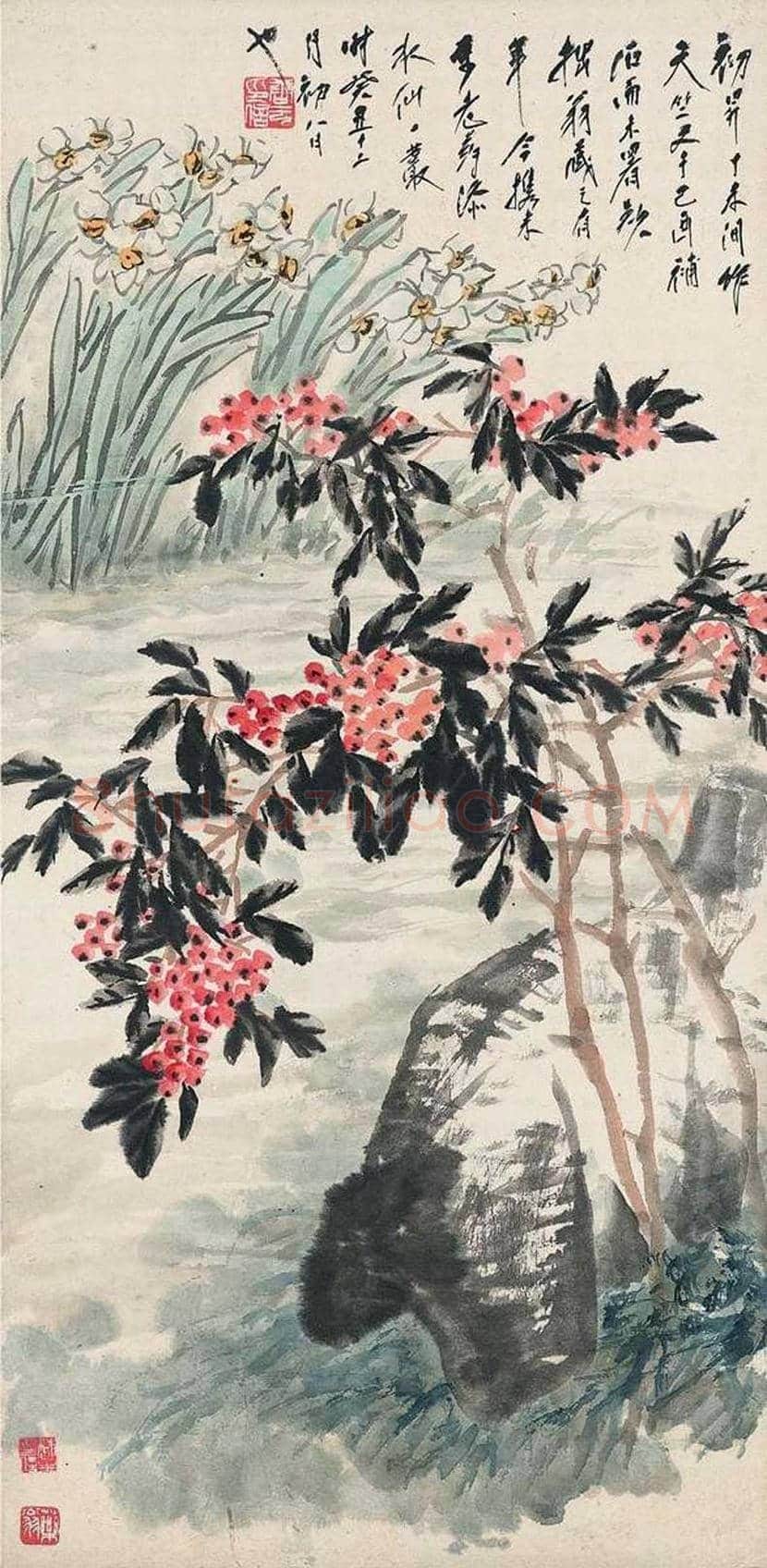 来楚生作品欣赏 | 书画资料