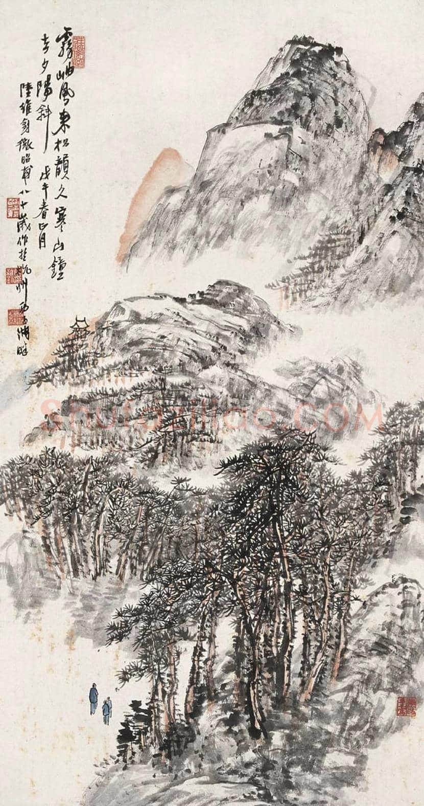陆维钊国画作品欣赏 | 书画知识