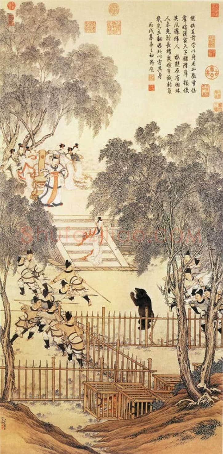 金廷标绘画作品欣赏 | 书画资料