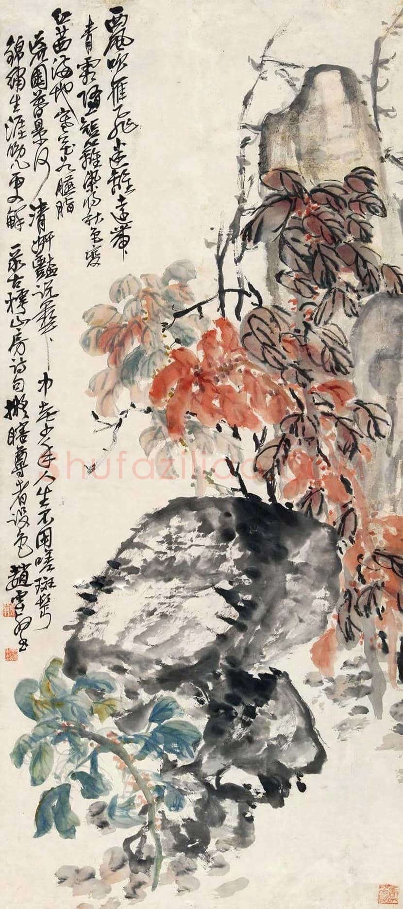赵云壑花鸟画欣赏 | 书画资料
