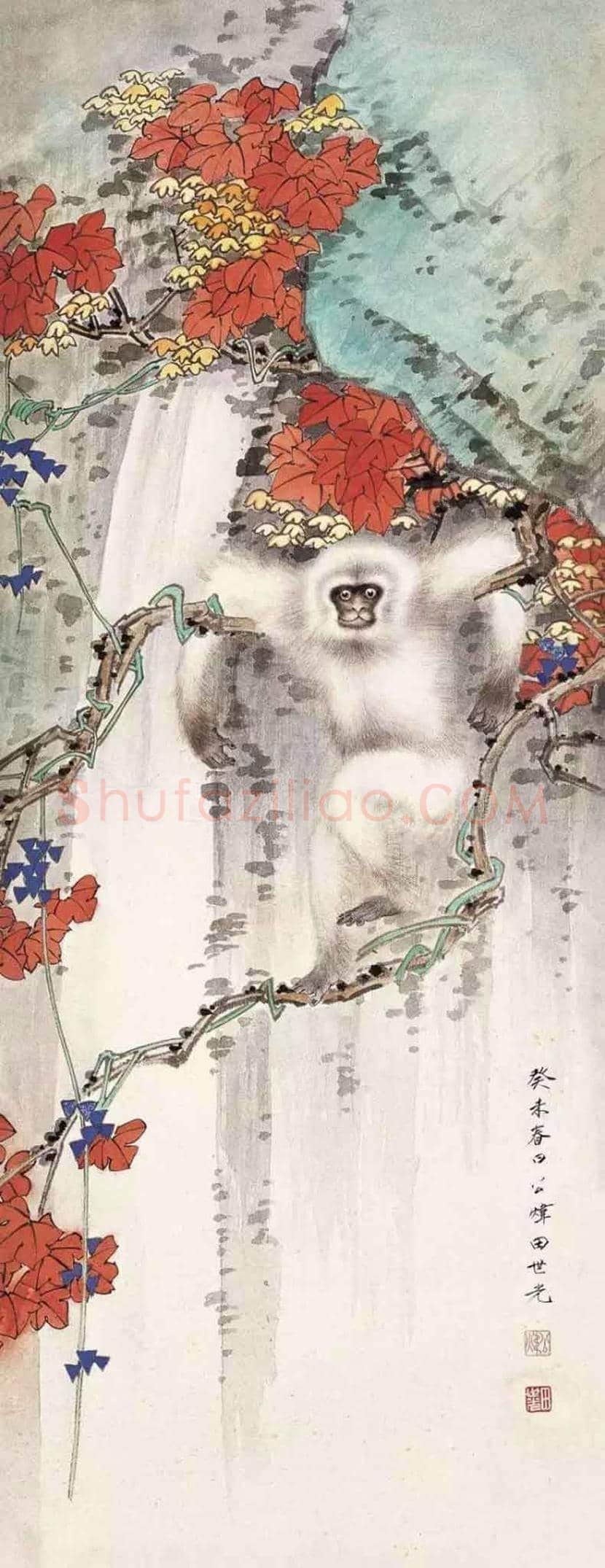田世光花鸟画作品欣赏 | 书画科普