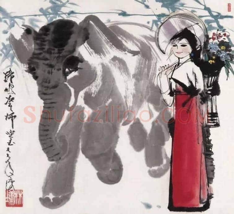 林墉精品水墨人物作品欣赏 | 书画讲解