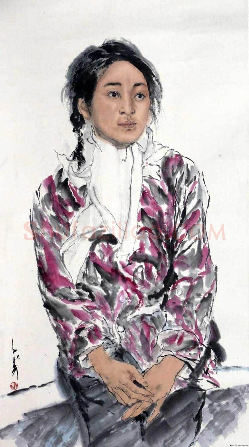 王子武人物画作品欣赏 | 书画文摘