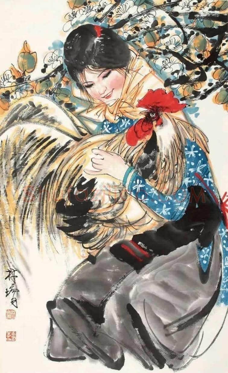 林墉精品水墨人物作品欣赏 | 书画讲解