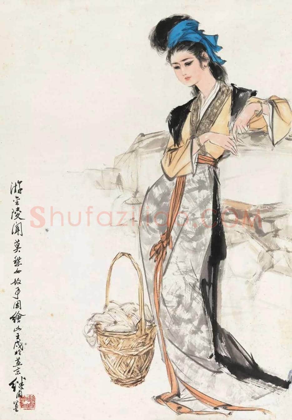 刘继卣人物画欣赏 | 书画学堂