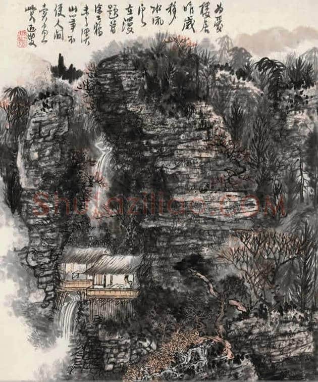 绘画奇人黄秋园作品欣赏(100幅) | 书画百科