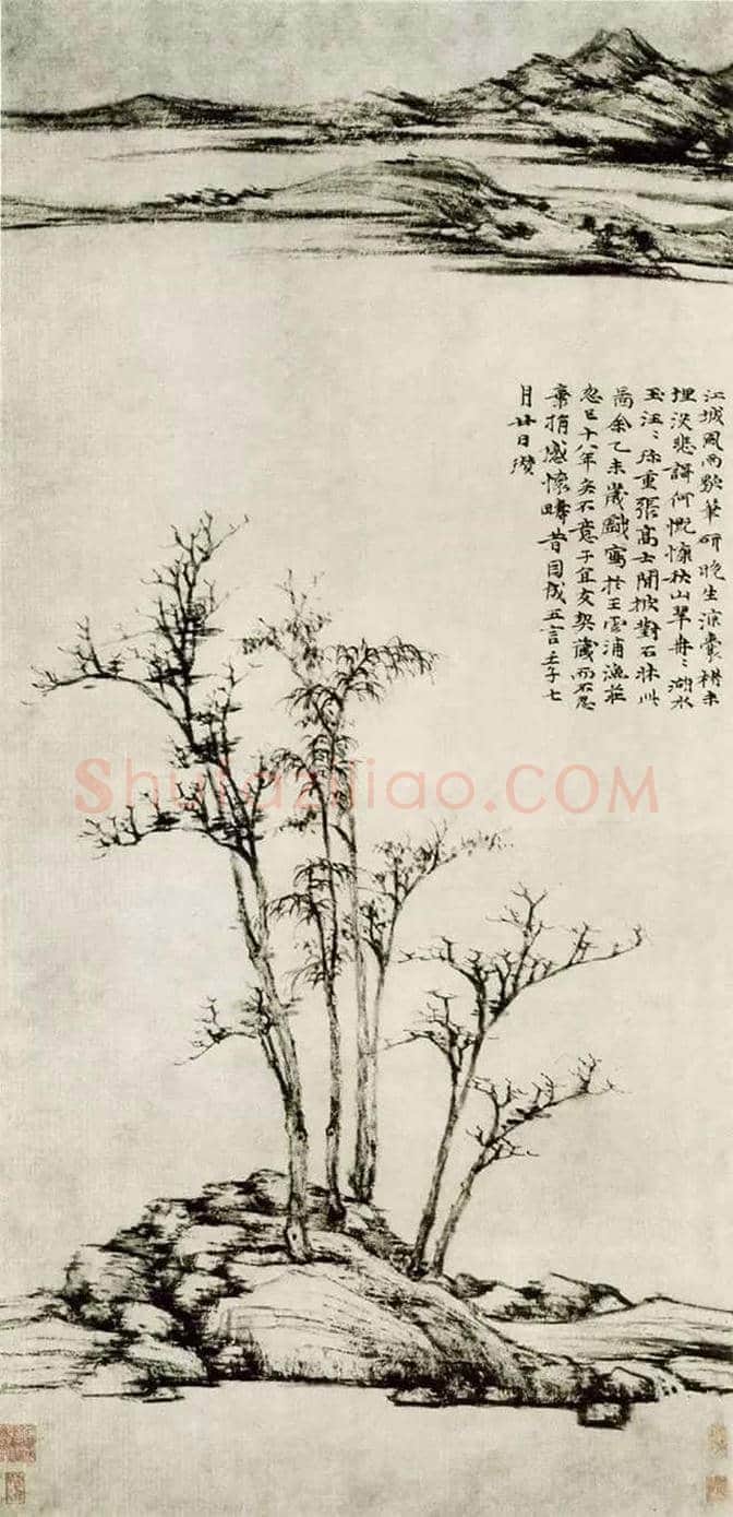 美到骨子里的极简主义中国画风！ | 书画学堂