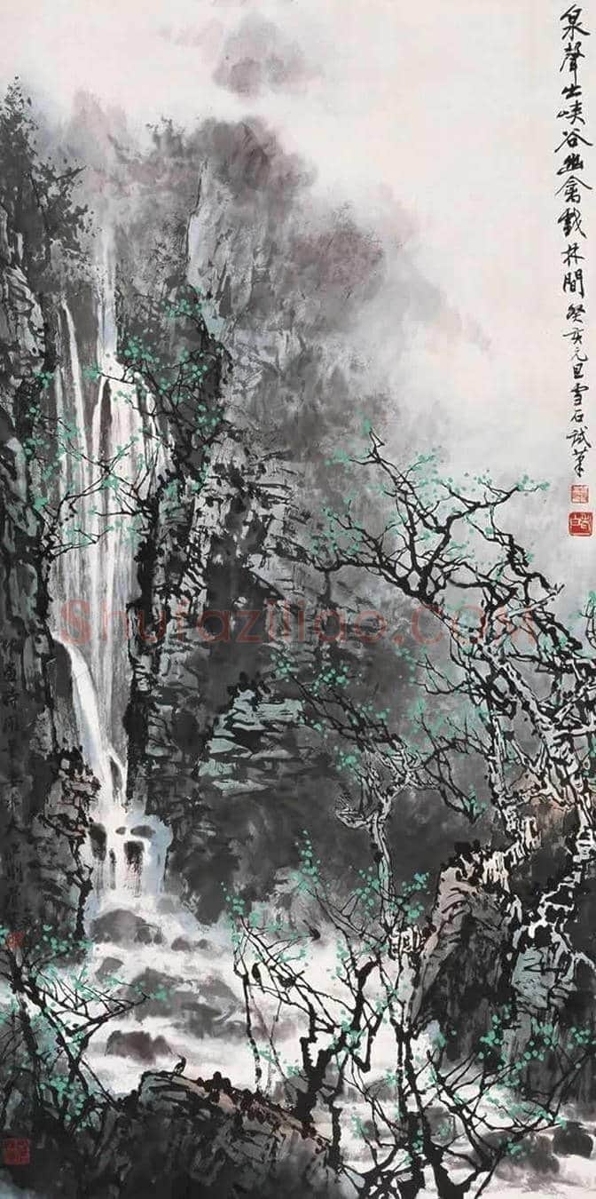 白雪石绘画作品《桂林山水》欣赏(100幅) | 书画文摘