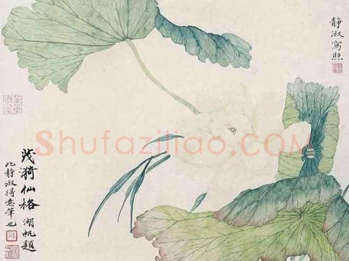 红尘绝恋-吴湖帆和潘静淑的《蝶恋花》 | 书画知识