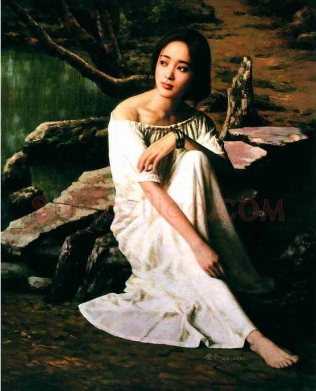 谢楚余笔下的女神们 | 书画讲解