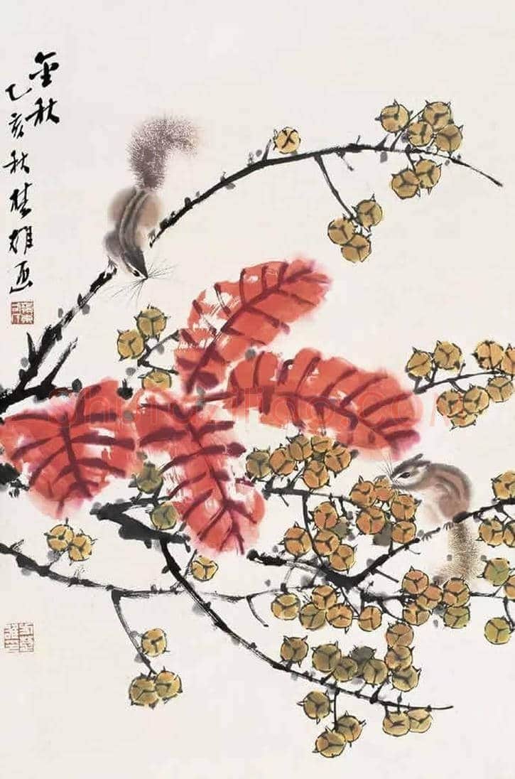 方楚雄工笔动物欣赏,很有乡土气息 | 书画资料