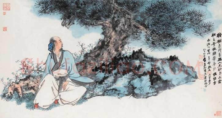 张大千高士图拍卖价格 | 书画学堂