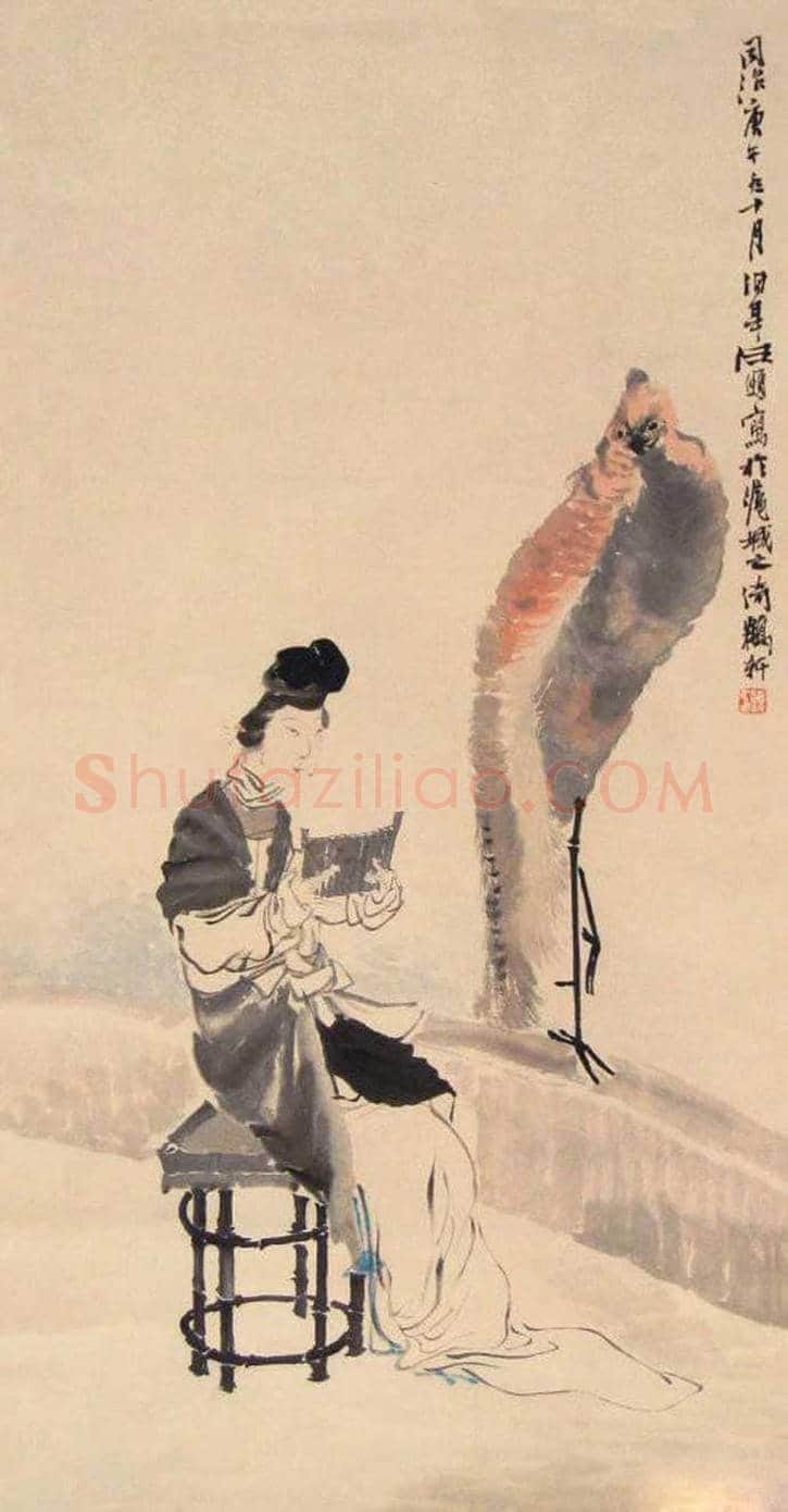任伯年人物画欣赏 | 书画讲解