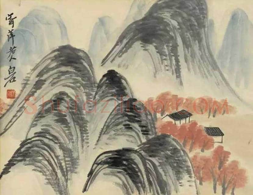 齐白石《借山图册》欣赏 | 书画科普