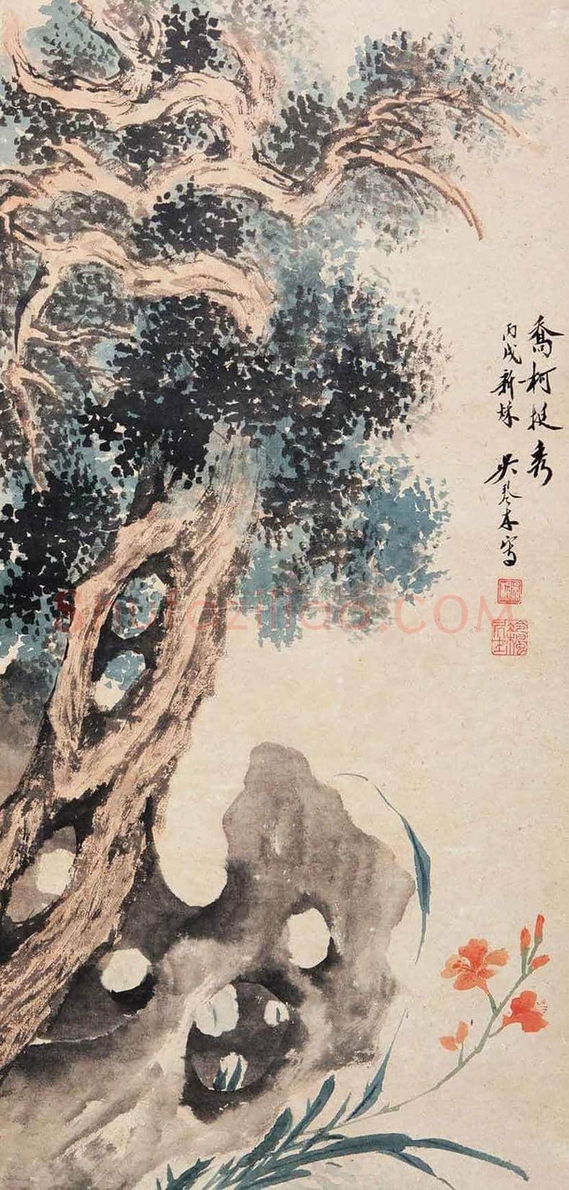 吴琴木山水画作品欣赏 | 书画讲解
