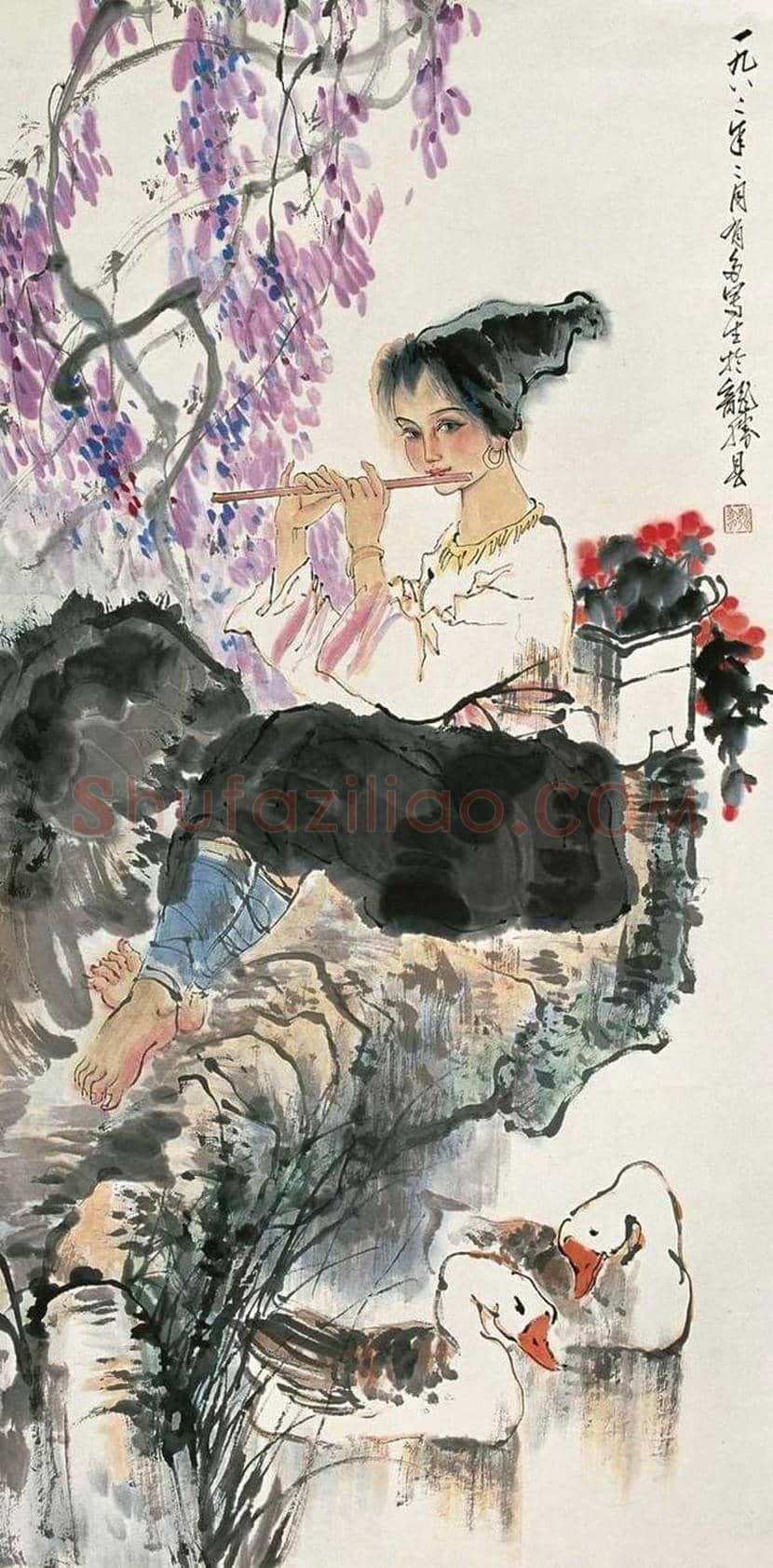 姚有多写意人物画欣赏 | 书画文摘