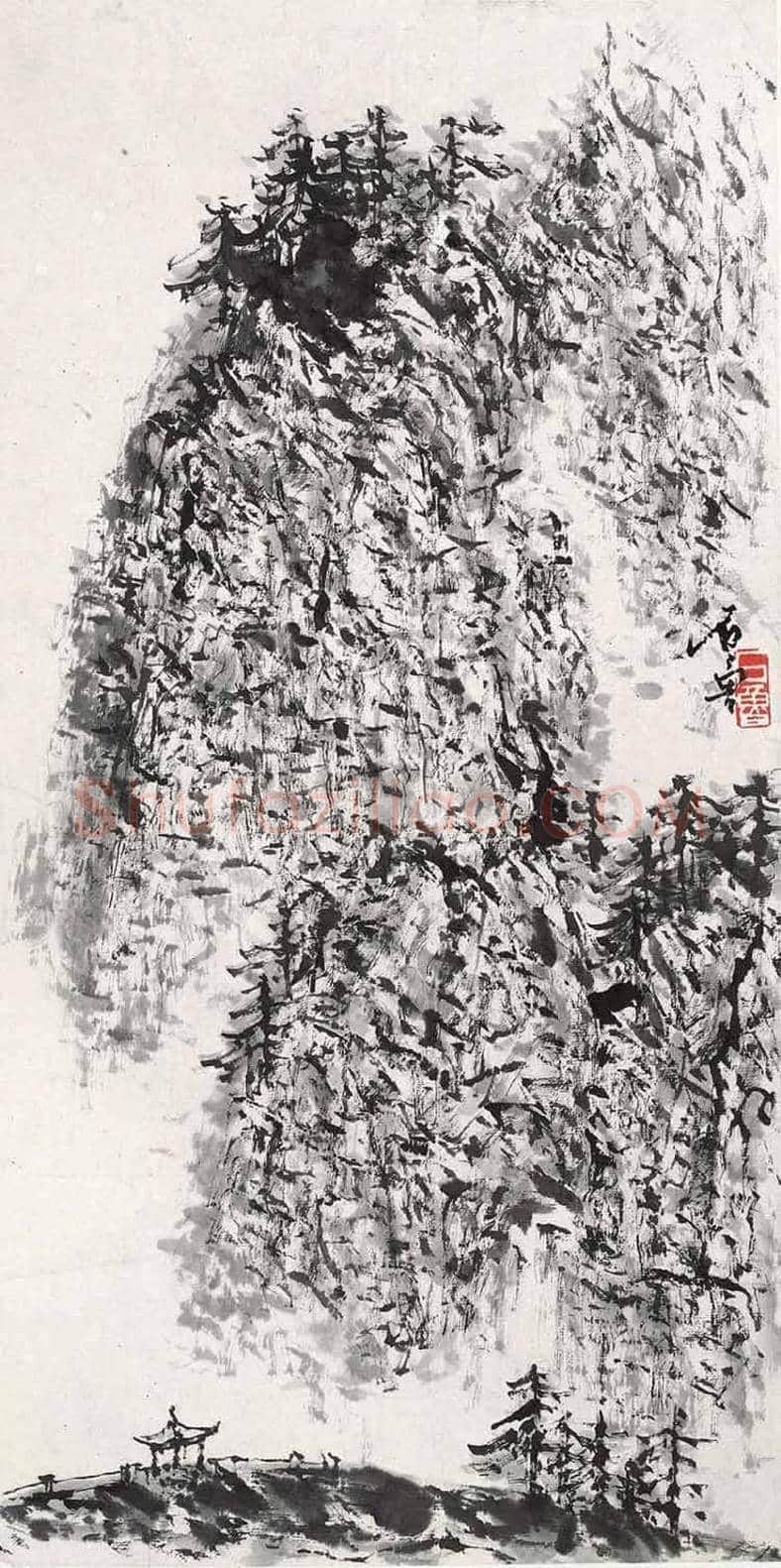 石鲁作品欣赏 | 书画知识