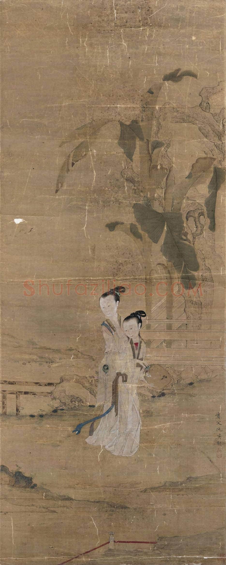 仇英作品高清大图欣赏 | 书画常识