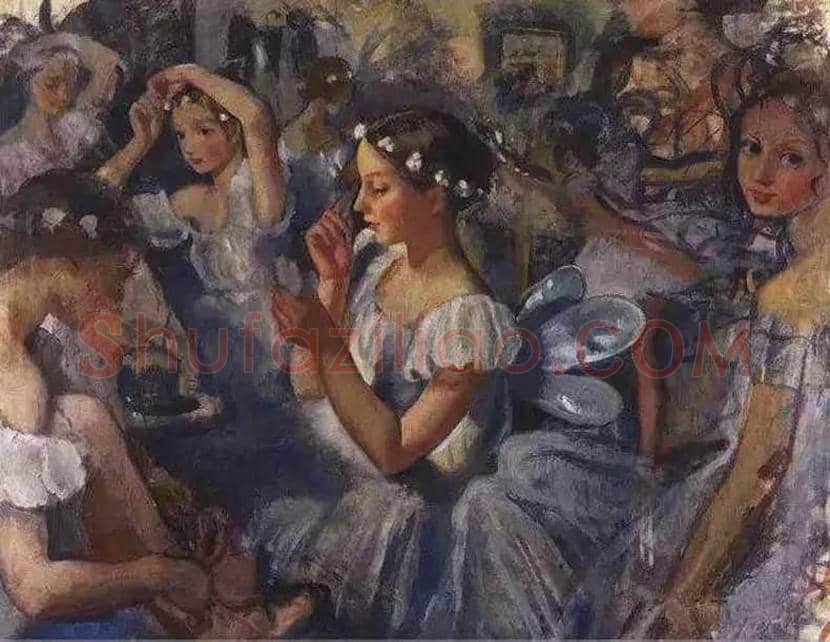 她是俄罗斯首位女画家,人美画更美! | 书画科普
