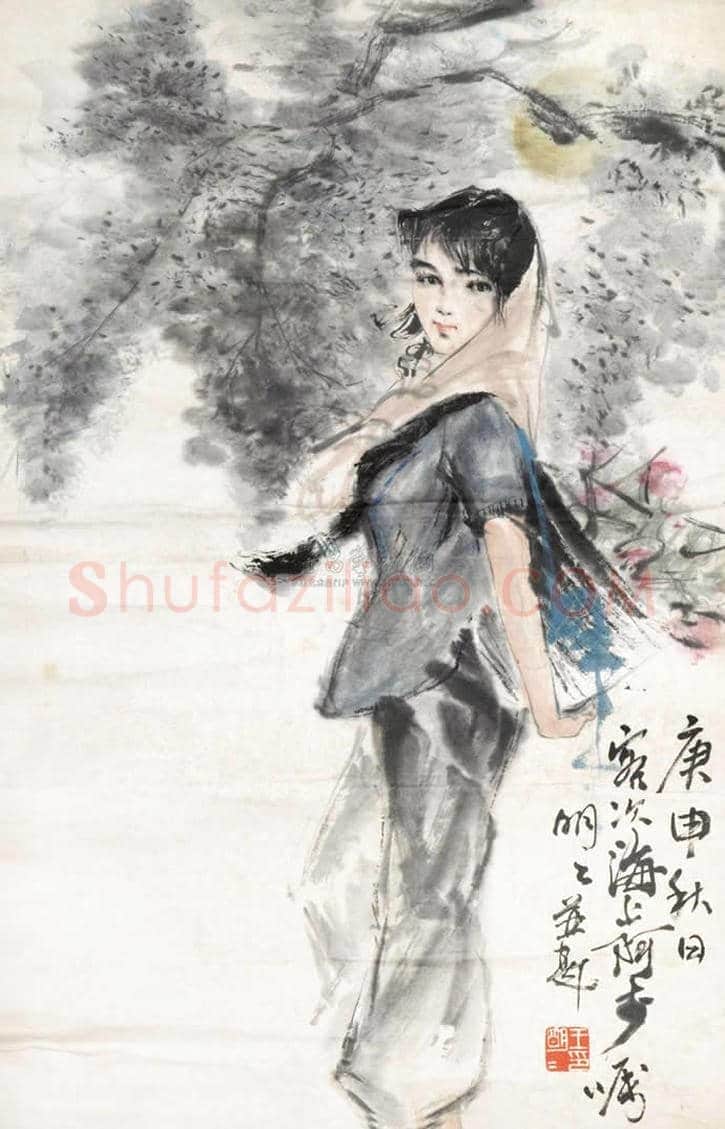 王明明人物画之时装人物少女篇 | 书画百科