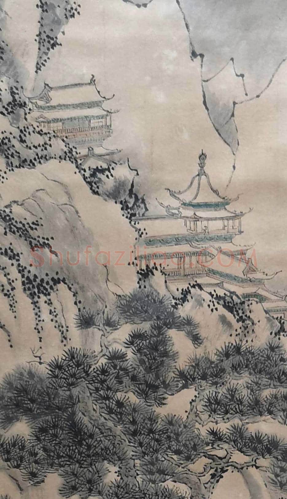 溥儒雪景山水《象山新霜晓》,空灵飘逸! | 国画赏析