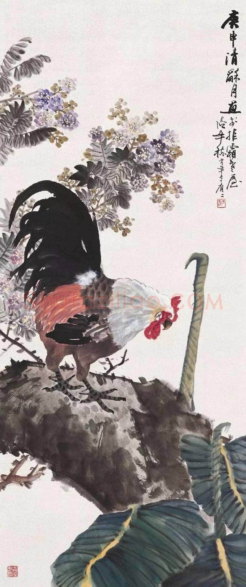 张辛稼花鸟画作品欣赏 | 书画学堂