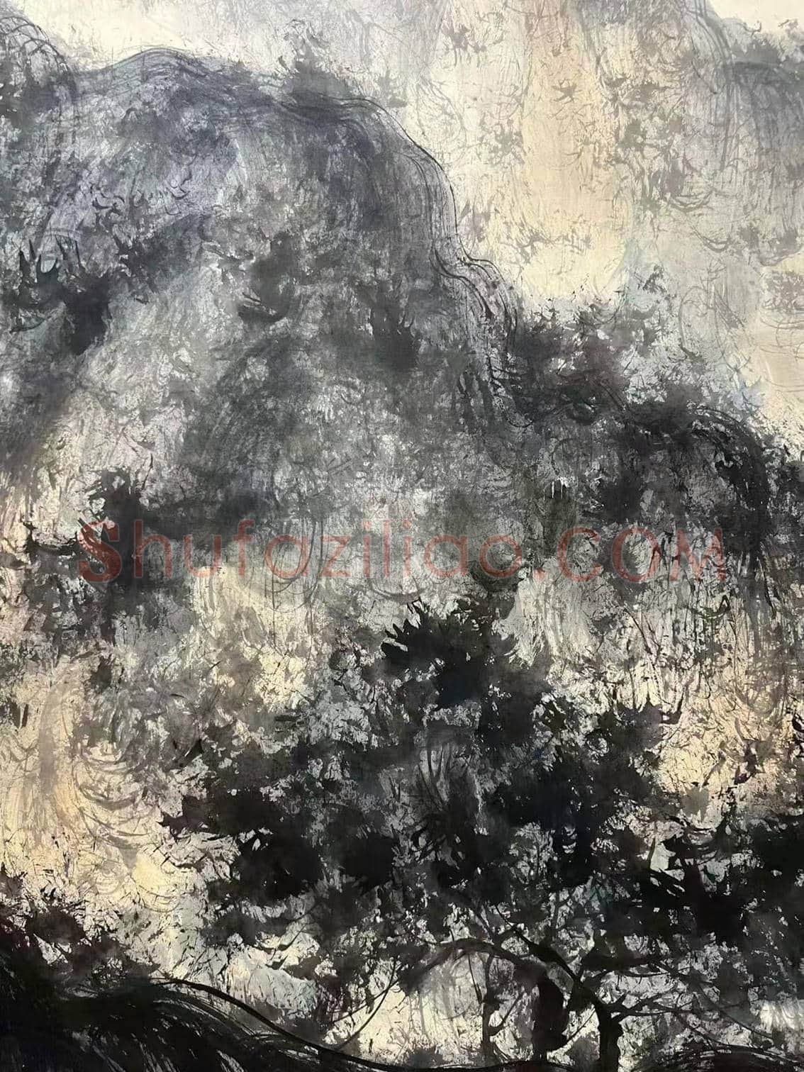 ‌登峰造极——傅抱石钜制《山高水长》 | 国画鉴赏