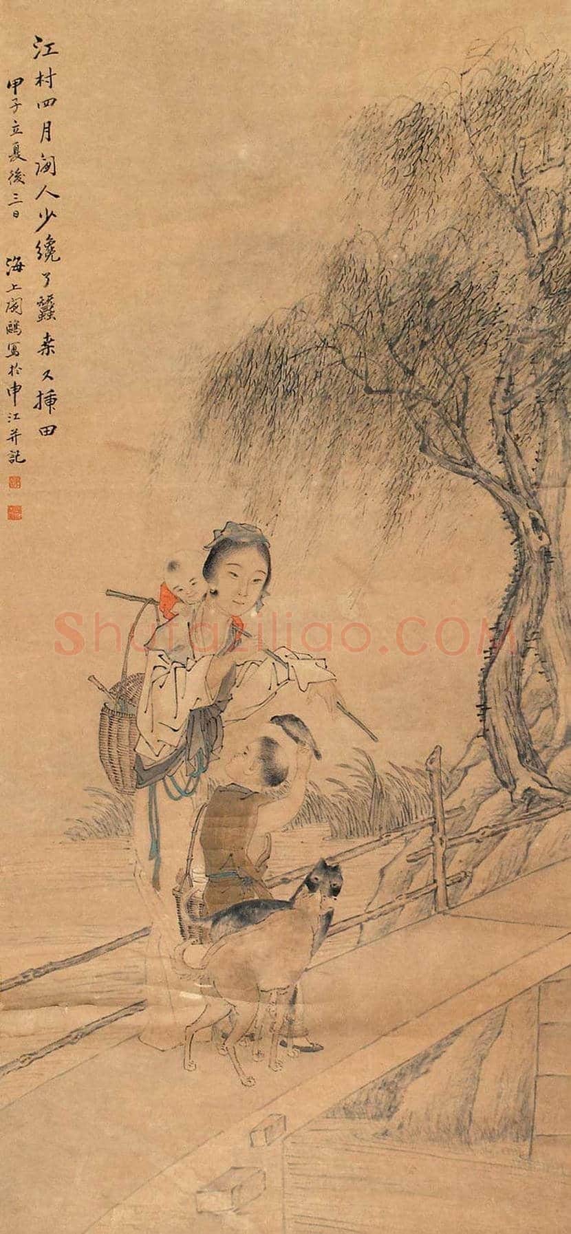 谢闲鸥简介及作品欣赏 | 书画学堂