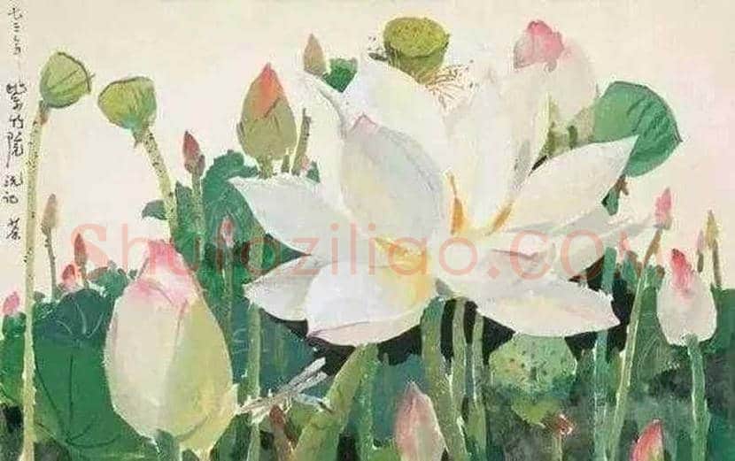 吴冠中水彩画作品欣赏 | 书画文摘