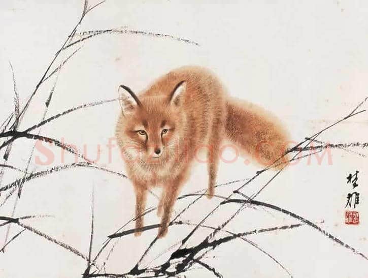 方楚雄工笔动物欣赏,很有乡土气息 | 书画资料