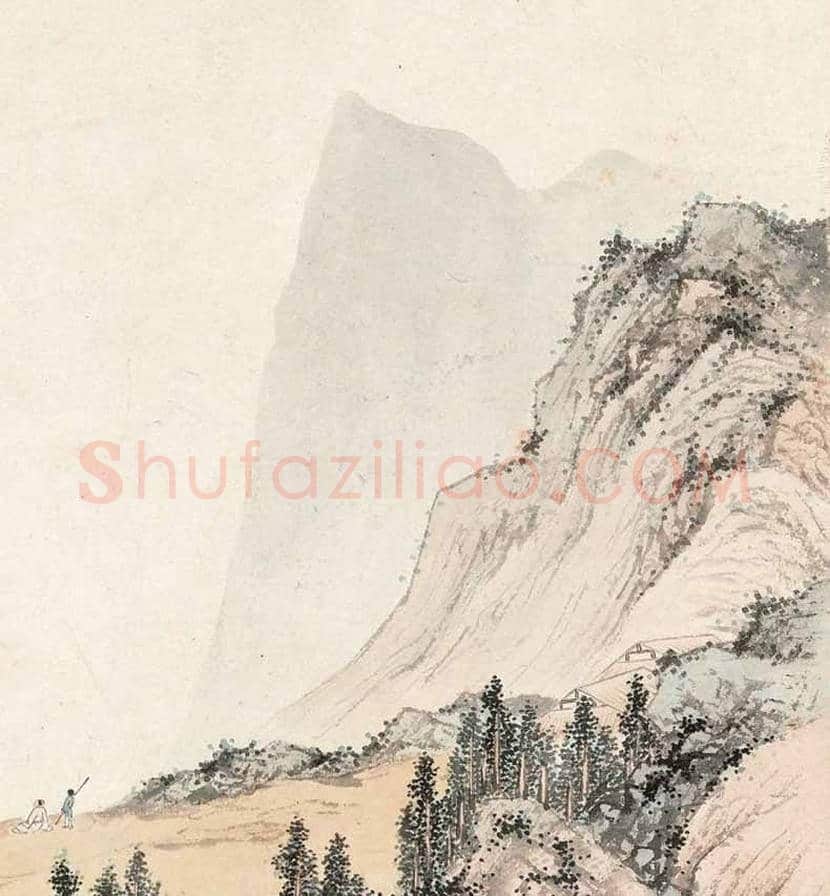 陈少梅早期山水画代表作《征聘图》欣赏 | 书画常识