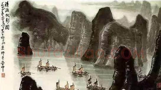 李可染、徐悲鸿、吴冠中等三位大师画漓江 | 书画学堂