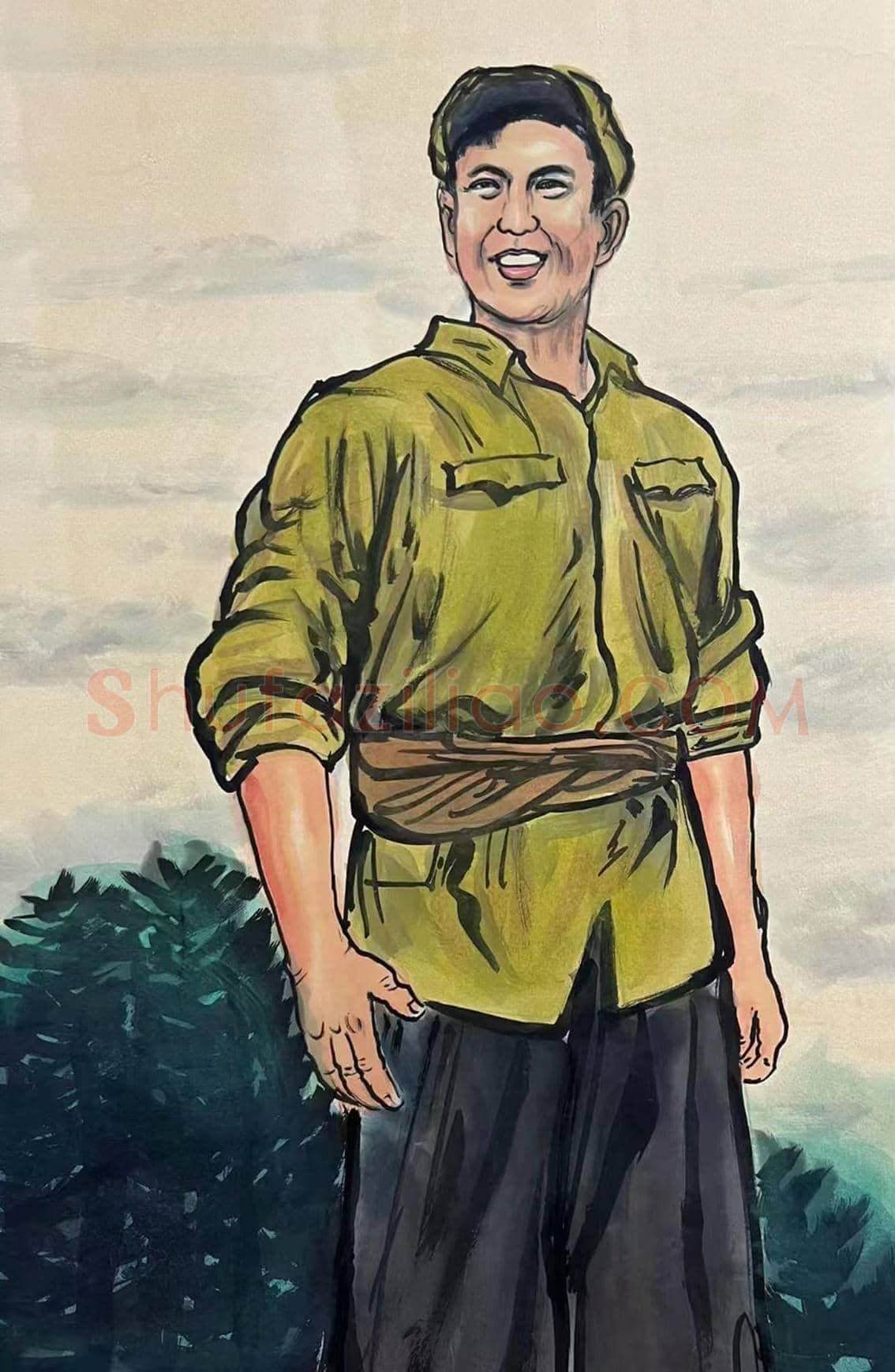 红色情怀巨制——何海霞《无限风光》 | 国画图片