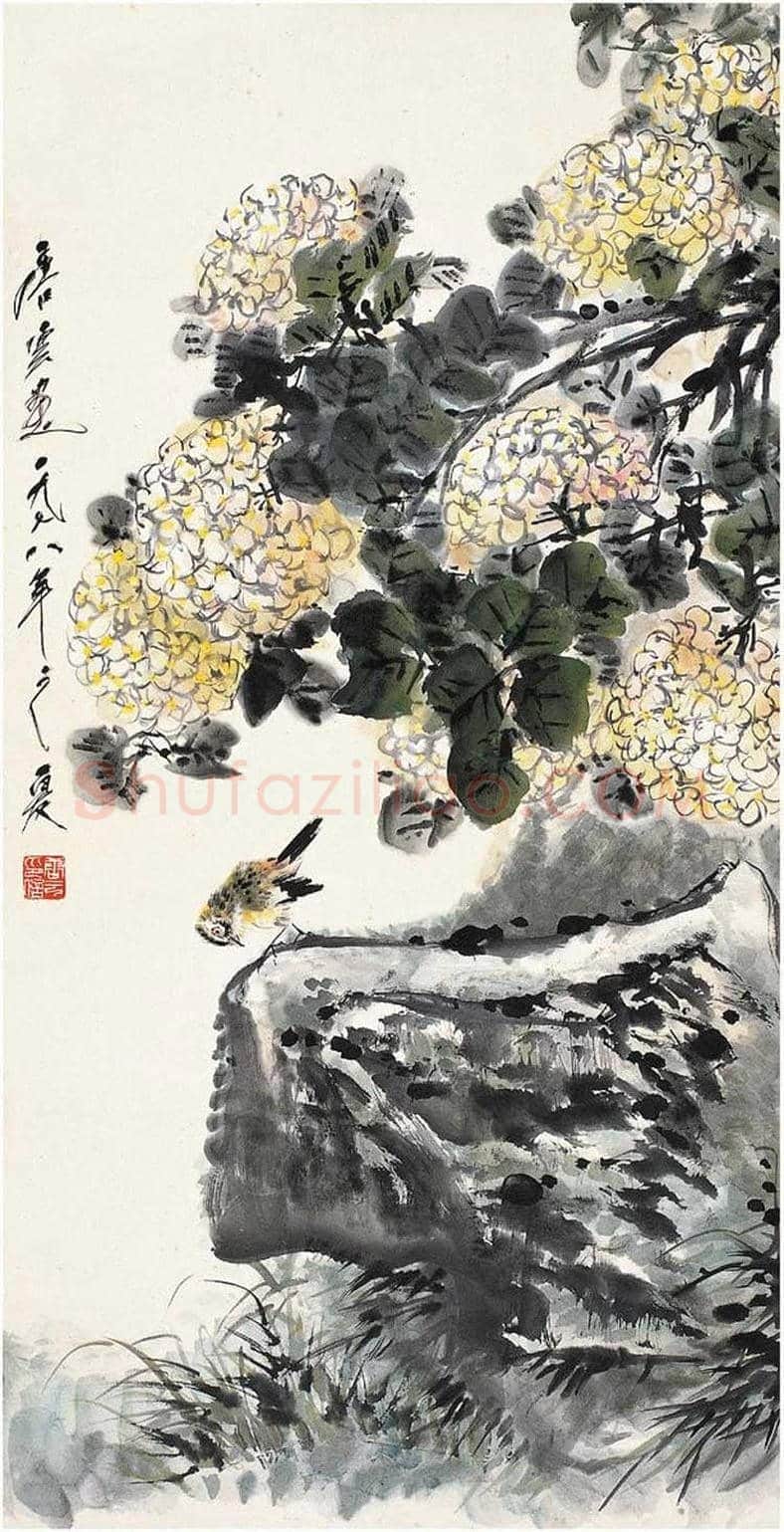 唐云花鸟画作品欣赏 | 书画学堂