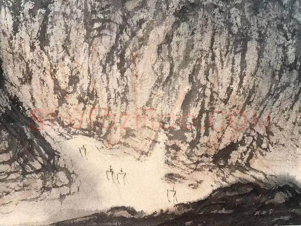 扛鼎之作 时代丰碑——傅抱石《峡江帆影图》卷 | 国画赏析